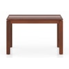 Atlas Crest Storage Solid Wood 4 Seater Dining Table In Honey Finish