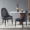 Danaja Accent Chair in Black Colour Set 2