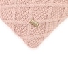 Shannon Pale Pink Knitted Cushion Cover  16X16 Inches