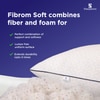 Fibrom Quilted 1 Piece Soft Pillow 16 x 24 Inches