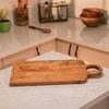 Ireka Home Slizen Acacia Wood Chopping Board – Cutting & Serving Board (58 x 25 cm)