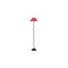 Tory Black Cotton Shade Floor Lamp