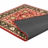 Presto Red Traditional Hand Tufted Wool Carpet 5X7 Feet