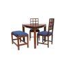 abbie solid wood  4 seater Dining table in  Provincial Teak