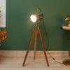 Alveena Nickle Aluminum Shade Floor Lamp