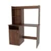 Spydercraft Indus Modern Study Table in Columbian Walnut Finish