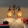 Devansh Metal Electric Wall Light in Multi Colour with Multi Shade Count of 2 Lights
