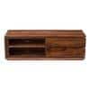 Vector Solid Wood TV Unit in Teak Finish