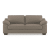 Esquel 3 Seater Leatherette Sofa in Cappuccino Colour