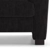 Farina Premium 3 Seater Fabric Sofa in Graphite Grey Colour