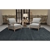 Lawson Dark Gray Solid Woven Wool 6X4 Feet Carpet