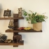 Fiona Wooden Wall Shelf Organiser