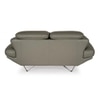Orlando 2 Seater Leatherette Sole in Slate Grey Colour
