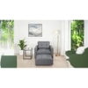 Gilbertson 1 Seater Fold Out Sofa cum Bed  in Grey Colour