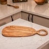 Ireka Home Cutsy Acacia Wood Chopping Board – Cutting & Serving Board for Kitchen