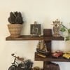Fiona Wooden Wall Shelf Organiser