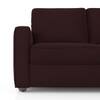 Apollo 3 Seater  Fabric Sofa In Deep Plum Velvet Colour