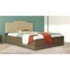 Prajna Bed With Premium Leatherette Fabric And Box Storage Queen Bed