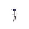 Gates Blue Cotton Shade Floor Lamp