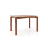 Catria - Kerry 4 Seater Dining Table Set (Colour- Wheat Brown , Finish- Teak)