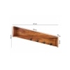 WOODENMOOD Rectangular Wall Rack
