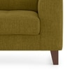 Verona Premium 1 Seater Fabric Sofa in Olive Green Colour