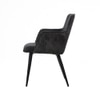 Serenity Fabric Dining Chair in Grey Colour