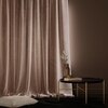 Stoa Paris Velvet Curtains for Door, Premium Dim-Out Curtain for Pack of 1, Date Night - Parisian Blush