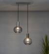 OPALINE Blue Glass Globe Single Light Hanging Light