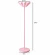 Flower Floor Lamp in Pink Colour
