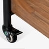 Andaman Jolly Solid Wood Service Trolley in Black Colour