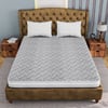 Drilled Air Cool Luxury Bond Latex Queen Mattress 75 X 66 8 Inches