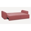 Cacef 3 Seater Pull Out Sofa cum Bed  in Pink Colour