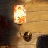 Devansh Metal Electric Wall Light in Gold Colour with Multi Shade Count of 1 Light