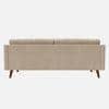 Reiti Velvet 3 Seater Sofa in Cream Colour