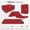 Essentio 3 Fold Reversible Travel Pu Foam Mattress
