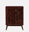 Lifty  Sheesham Wood Shoe Cabinet In Provincial Teak Finish