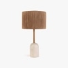 Cusp Sisal Fiber Handcrafted Table Lamp