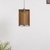 Igor Single Light Ceiling Pendant In Brass Finish