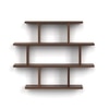 Senara Engineered Wood Bookshelf in Brown Colour