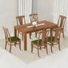 Brighton Xl 6 Seater Dining Table with Fabio Dining Chair Set