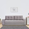 Calliro 3 Pull Out Sofa Cum Bed ith storage In Grey Colour