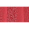 Floral Emboss Pack of 2 Blackout Window Curtains