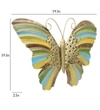W-Inaya Abstract Metal Wall Decor in Multicolor Set of 1