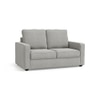 Apollo High Back 2 Seater  Fabric Sofa In Vapour Grey Colour