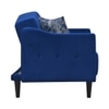 Pacific 3 Seater Sofa Cum Bed In Blue Colour