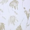White Floral Cotton 400 Tc Flat Super King Size Bedsheet With 2 Pillow Covers