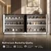 Alex 18 Pair Shoe Rack in Dark Wenge Finish
