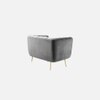Grace Fabric Sofa (Grey)