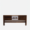 Misty Z Solid Wood Sheesham Queen Size Bed in Provincial Teak Finish